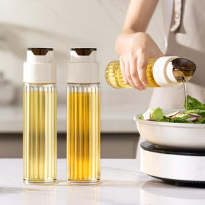 Botella de Plástico para Aceite con Apertura y Cierre Automático, a Prueba de Fugas, para Salsa de Soya, Vinagre y Condimentos, para Uso en la Cocina del Hogar - Product Image 1