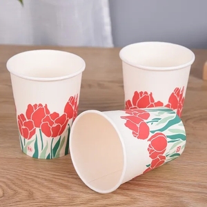 Wholesale <strong>Custom</strong> Printed Logo High Quality <strong>Paper</strong> <strong>Cups</strong> Milk Tea Coffee <strong>Cup</strong> for Cold Hot Drink Parties Takeaways Home Office Use - Product Image 1