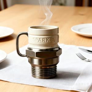 แก้วน้ำรูปหัวเทียนเครื่องยนต์ ดีไซน์สร้างสรรค์ สำหรับกาแฟ หรือเครื่องดื่มอื่นๆ ของตกแต่งบ้าน - Product Image 2