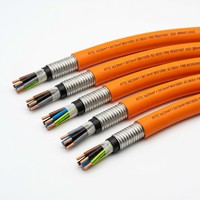 Kabel Tembaga Inti 3+2 Berisolasi Mineral Tahan Api BBTRZ Standar IEC 0.6/1kV untuk Daya Bangunan Cina