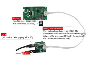 Dacai DC24320S024_1010_1T 2.4นิ้ว240*320 TTL Lua สคริปต์/พลังงานต่ำ/ต้นทุนต่ำโมดูล <span class=keywords><strong>LCD</strong></span> - Product Image 3