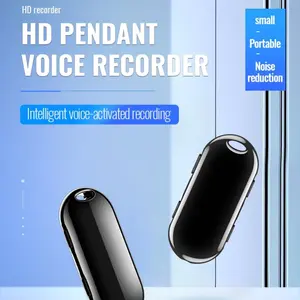 Mini enregistreur vocal activé par la voix avec réduction de bruit HD, 20 heures d'enregistrement, stockage de 4 Go à 32 Go, enregistreur sonore lecteur MP3 - Product Image 2
