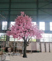 Songtao Usine Personnalisée Artificielle Fleur De Cerisier Arbre Café Décoration