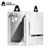 Étui magnétique de luxe en silicone ATB pour iPhone 17 Pro Max étui de téléphone portable en silicone pour iPhone 16 15 14 13 12