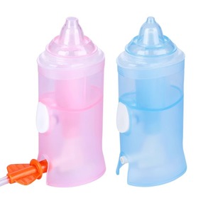 Botella de irrigación nasal Bai Rui con 3 boquillas para niños y adultos, material de PVC, color azul. - Product Image 4
