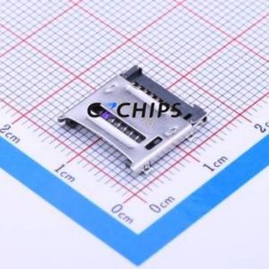 472192001 SD Card / Memory Card Connector SMD Connector Flip Cover Type MicroSD Card (TF Card) Card Holder - Product Image 1