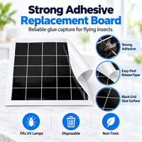Plaques de colle de remplacement OEM 416*230mm pour pièges à insectes, plaques collantes universelles pour lampes UV anti-mouches, recharges pour lampes UV anti-mouches