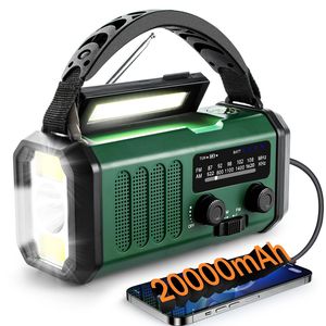 PD12 Hand-crank Solar Radio, Cross-border Portable Disaster-prevention and Emergency Preparedness Communication Lamp