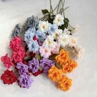 Fabrikpreis Realistische Seidenrosen-Blumen für Hochzeitsdekorationen, Heimdekoration, Schulanfang & Moderne Veranstaltungen - Handgefertigte Arrangements