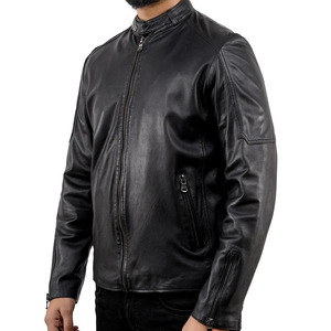 Wholesale Low Price Winter Warm High Quality <b>Men</b> Leather <b>Jacket</b> Waterproof Eco-Friendly Windproof Hot Sale - Product Image 4