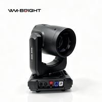 Projecteur de scène à tête mobile Prism King 380W Multi Prism Beam Spot avec DMX512 et LED blanc + 13 couleurs pour discothèque, DJ, événements de mariage