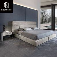 Ensembles de meubles italiens modernes pour chambres à coucher ensemble de meubles de chambre à coucher ensemble de lit queen size meubles de chambre à coucher