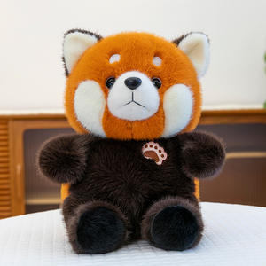 בובת קואטי צעצועי קטיפה יושבים גירית חיה קטנה בובת סמרטוט מתנות יום הולדת לילדים - Product Image 2