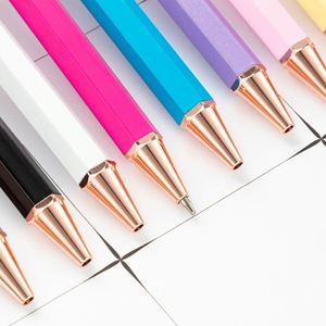 New Hot Sale Business Metal Ballpoint <b>Pen</b> Slim Quality Giveaway Gifts Office Advertising Ballpoint <b>Pen</b> Customize Logo - Product Image 3