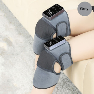 Nuovo Massaggiatore a Vibrazione Ricaricabile con Riscaldamento e Compressione d'Aria per Terapia di Riabilitazione delle Gambe, Supporto per Ginocchia per Anziani - Product Image 4