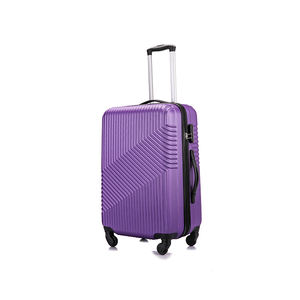Commercio all'ingrosso di 20 Pollici di Colore Viola <span class=keywords><strong>Bagaglio</strong></span> <span class=keywords><strong>A</strong></span> <span class=keywords><strong>Mano</strong></span> Carry Borse <span class=keywords><strong>Da</strong></span> <span class=keywords><strong>Viaggio</strong></span> Dei Bagagli del Carrello con 4 Ruote - Product Image 3