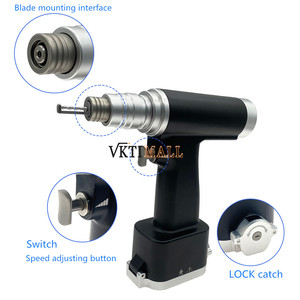 Fraise à craniotomie pour neurochirurgie, tête de fraisage crânien orthopédique, perceuse de meulage, ensemble d'outils électriques chirurgicaux pour animaux de compagnie - Product Image 2