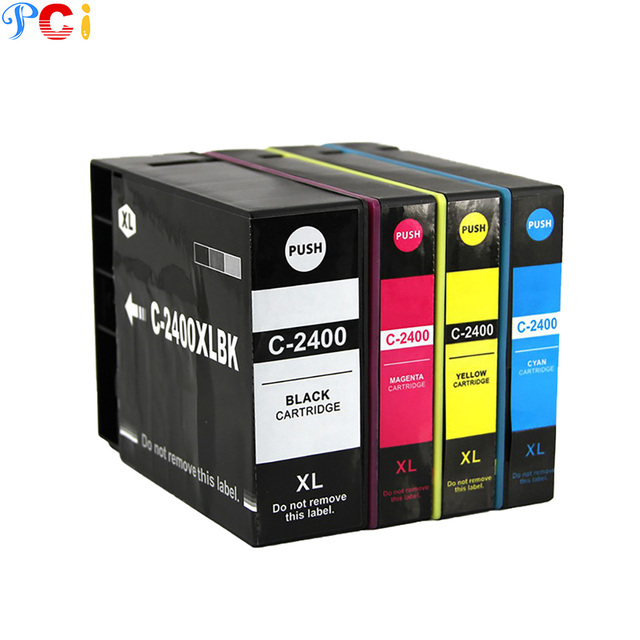 PCI Wholesale Compatible PGI 2400XL Pgi 2400xl Ink Color Cartridge for Canon IB4040 IB4140 MB5040 5140 MB5340 5440 Pgi-2400xl