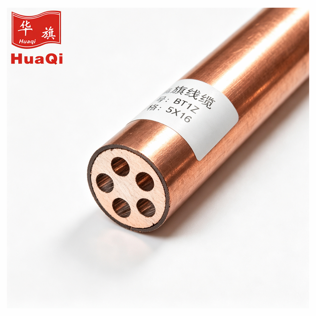 Huaqi  5 Core 16mm² BTTZ Fire Resistant Cable for Building Emergency Power & Elevator Shaft