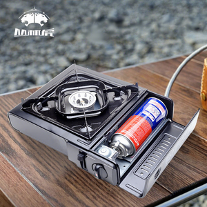 Réchaud de camping portable, réchaud à <span class=keywords><strong>gaz</strong></span> <span class=keywords><strong>butane</strong></span>, plaque de cuisson, cuisine de camping en plein air, brûleur, barbecue - Product Image 5