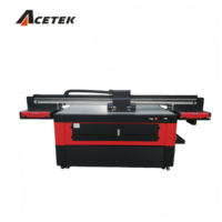 Imprimante UV à plat à jet d'encre Acetek I3200 avec têtes XP600/Ricoh pour PVC, verre, bois, plastique, acrylique