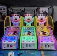 Machine de basket-ball électronique à pièces, machine de loterie pour enfants d'intérieur, simulant un tir réel, centre de divertissement, best-seller