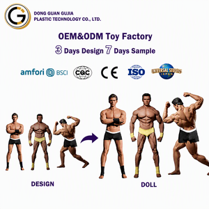 Figurine d'action Arnold Bodybuilder, ensemble <span class=keywords><strong>de</strong></span> 3 poses, statue <span class=keywords><strong>de</strong></span> collection en PVC, <span class=keywords><strong>cadeau</strong></span> <span class=keywords><strong>de</strong></span> présentation - Product Image 2