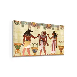 Kunst Aan De Muur Voor De Woonkamer Oud Egypte 1 Stuk Foto 'S Schilderen Prints Muur Kunst Voor Slaapkamer Kantoor Moderne Kamer Ingelijst Kunstwerk