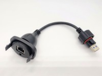 Adaptateur USB2.0 USB3.0 mâle vers RJ45 femelle pour onduleur solaire, équipement de collecte de données 4G 5G, équipement de télécommunication