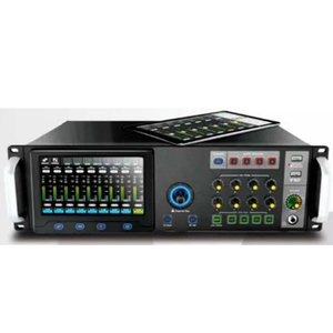Console de mixage numérique avec 16 canaux micro/ligne et 2 canaux stéréo prenant en charge les applications Android et iOS - Product Image 2
