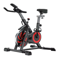 Vélo de spinning magnétique silencieux en acier inoxydable, capacité maximale 120 kg, écran LCD, équipement de fitness pour la maison, écologique