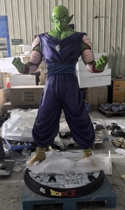 Statue de Piccolo grandeur nature 1:1 sur mesure avec base Dende & Manga, figurine d'anime de collection, décoration - Product Image 5