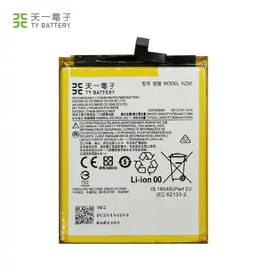 Hoge Kwaliteit Originele Vervanging Lithium-Ion Batterij Kz50 Voor Motorola Moto Xt2041 G8 Power 5000Mah 3.8V