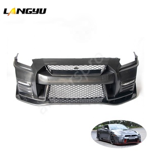 กันชนหลังแบบ bmper ด้านหน้าอุปกรณ์เสริมสำหรับรถยนต์ Nissan <span class=keywords><strong>GTR</strong></span> R35อัพเกรด <span class=keywords><strong>Nismo</strong></span> - Product Image 3