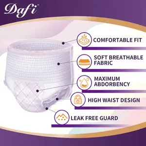 Disposable Sanitary Napkins High Absorbency Lady Period Underwear Female Women'S Menstrual Pants