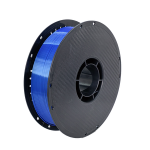 Filament PLA Soie Monochrome pour Impression 3D, 1KG, Nouveau Matériau, Noir et Bleu - Product Image 2