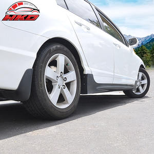 Side <b>Skirts</b> Fits For Honda Civic Sedan 2006-2011 Mugen RR Style Extension In Pair PP 2PC High Quality Auto Parts Body Kit - Product Image 5