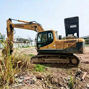 Excavatrice sur chenilles Hyundai Hy215 d'occasion pas chère, 20 tonnes, de taille moyenne, pour travaux de terrassement en Corée - Product Image 3