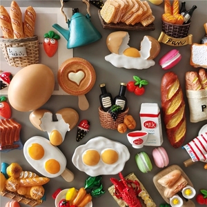 Bionic Food Fridge Magnet 3d Creative Simulation Food Cute Refrigerator Magnetic <b>Stickers</b> Photo Magnetic <b>Sticker</b> Decoration Gift - Product Image 2