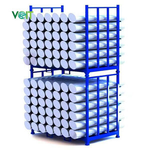 גדול קיבולת Stackable פלדה מחסן מזרן מתלה מתקפל מתכת אחסון Stillage כלוב - Product Image 6