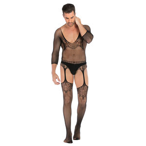 Mens Impertinente Biancheria Intima Bodystocking Calze A Rete di Un Pezzo <span class=keywords><strong>Collant</strong></span> Sexy per Gli <span class=keywords><strong>Uomini</strong></span> Caldi di Mens Biancheria Intima - Product Image 5