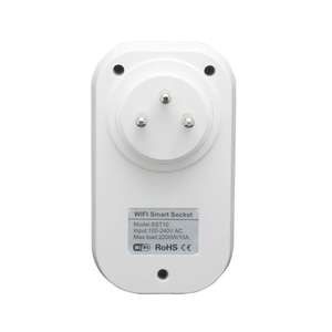 Boîtier en plastique pour PC intelligent personnalisé pour <span class=keywords><strong>prise</strong></span> intelligente double US WiFi avec 2 ports USB et <span class=keywords><strong>prise</strong></span> EU - Product Image 3