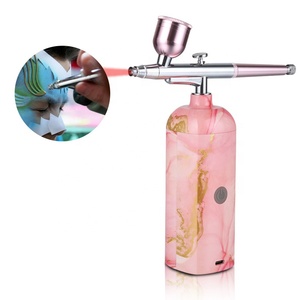 Équipement de salon de beauté, 2cc ou 20cc, aérographe, kit de maquillage, avec mini pistolet de pulvérisation à compresseur, nouveauté 2020 - Product Image 1