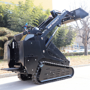 FREE Shipping 330 380 Skid Steer <strong>Loader</strong> Mini Skid Steer CE/EPA China Wholesale Skid Steer With Attachments For Free - Product Image 5