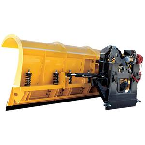 Chariot à neige manuel avec brosse rotative et broyeur de glace hydraulique pour le déneigement des routes et des propriétés - Product Image 5