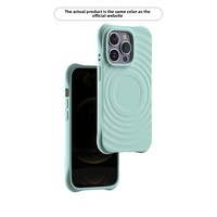 Pour Apple 15 avancé 3D stéréo à la mode marque liquide Silicone Boyang étui de téléphone portable étui de protection en silicone souple poignée de téléphone Fo
