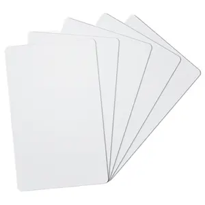고품질 녹색 물자 100% 순수한 폴리탄산염 카드 인쇄할 수 있는 공백 카드