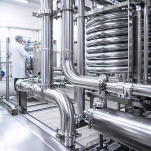 Raccord de tuyauterie coudé en U à 90 degrés en acier inoxydable 304 sur mesure, fileté simple ou <span class=keywords><strong>double</strong></span>, pour la plomberie, le CVC et l'industrie - Product Image 5