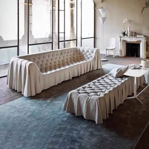 Villa Sofa Funiutre Ensemble de canapé sectionnel incurvé <span class=keywords><strong>Creative</strong></span> Modular Designer <span class=keywords><strong>Corner</strong></span> pour le salon - Product Image 4