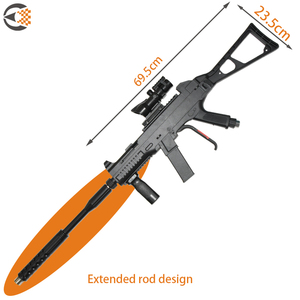 Strumenti di Pulizia a Pistola ad Acqua ad Alta Pressione Pieghevoli Stile Fucile con Schema Colori Mimetico Personalizzato all'Ingrosso dalla Fabbrica - Product Image 3